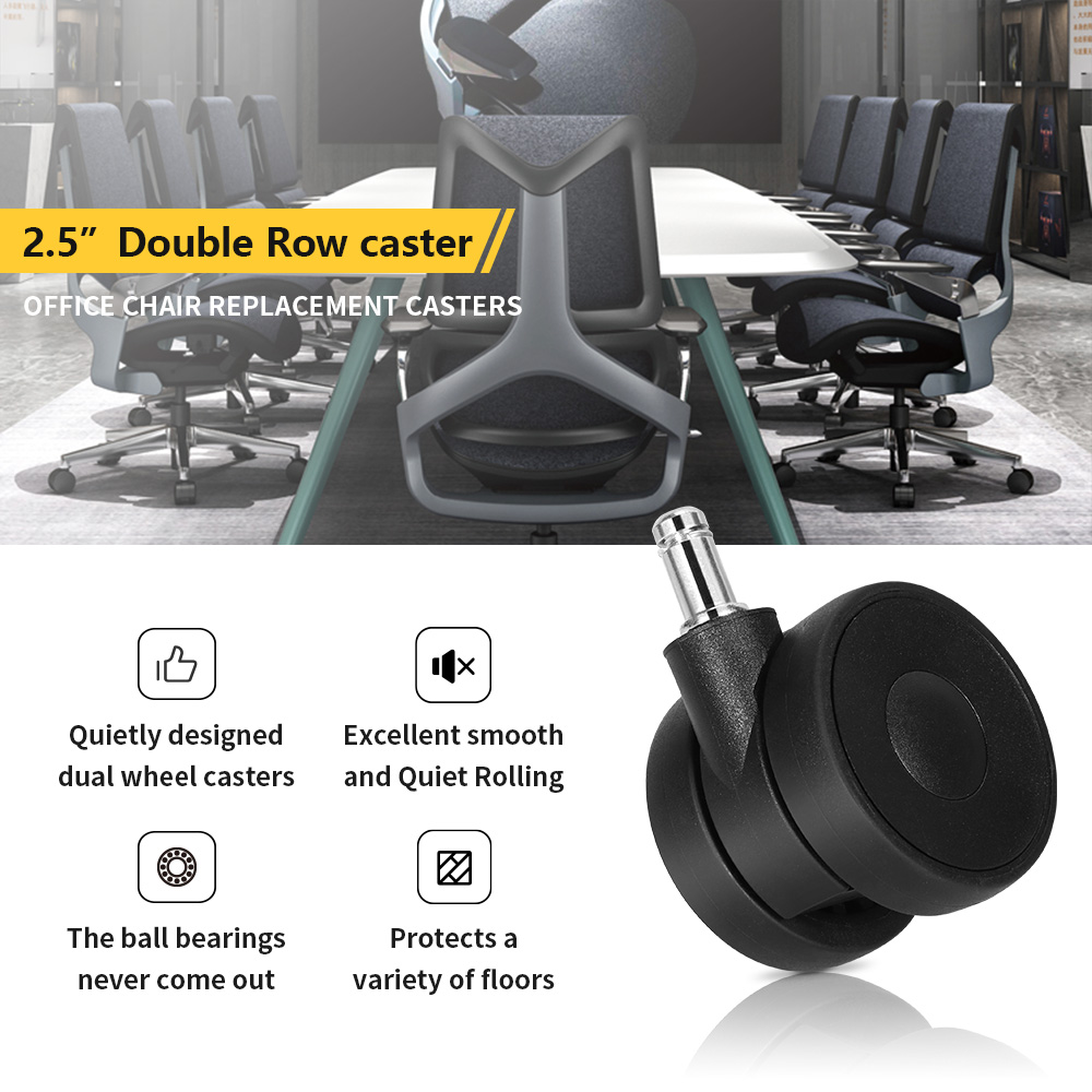 Double bearing casters wholesale